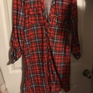 Plaid dress